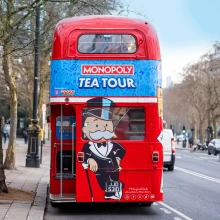 MONOPOLY Afternoon Tea Bus Tour
